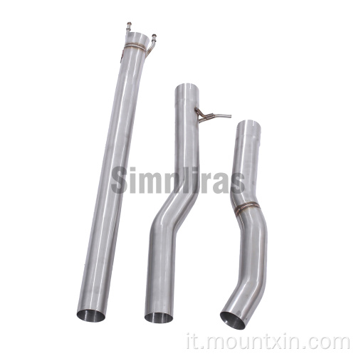 Mercedes Benz 2.0T Disternatura del tubo di scarico Cat Back